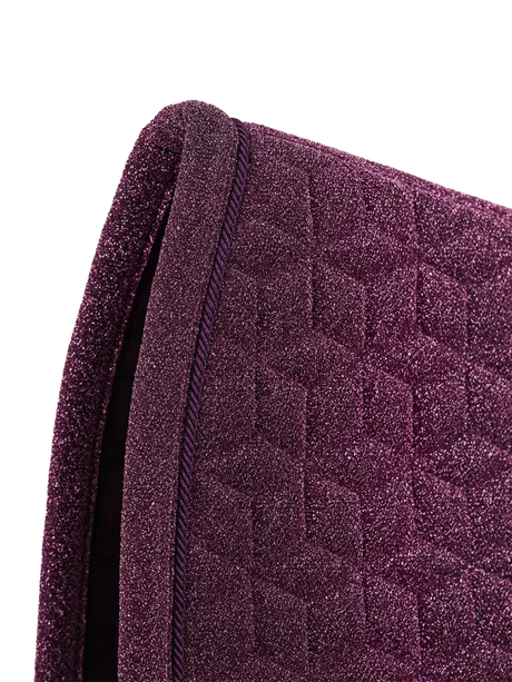 Kentucky Sparkling Dressage Saddle Pad Purple