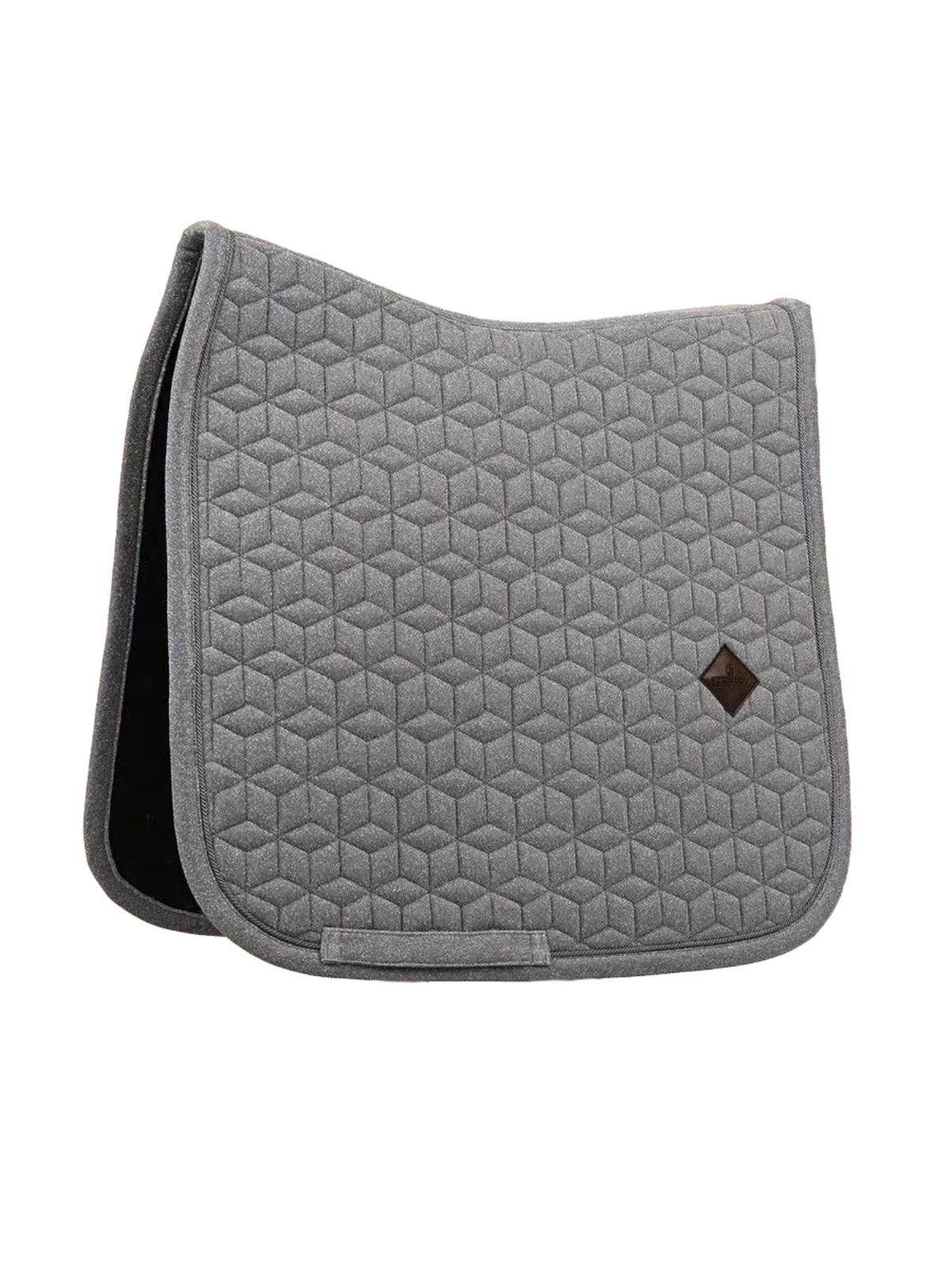 Kentucky Sparkling Dressage Saddle Pad Grey