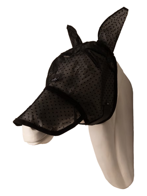 Kentucky Horsewear Fly Mask Heart Black