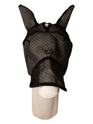 Kentucky Horsewear Fly Mask Heart Black