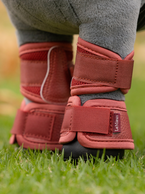 LeMieux Toy Pony Over Reach Boots Russet