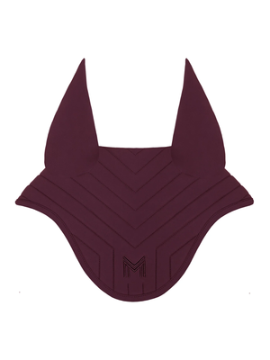 Maximilian Delta Ear Bonnet Burgundy