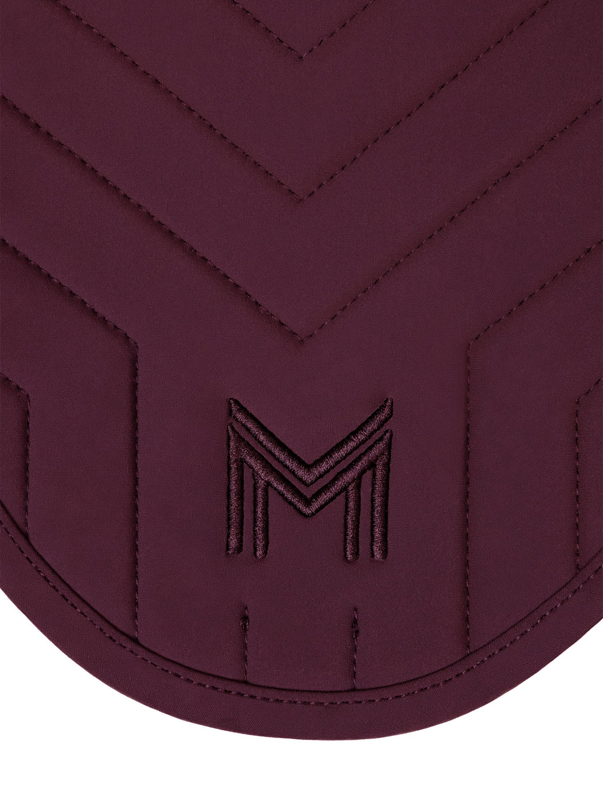 Maximilian Delta Ear Bonnet Burgundy