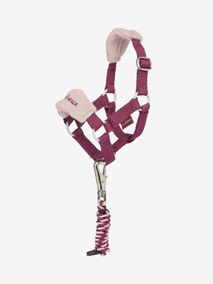 LeMieux Toy Pony Vogue Headcollar & Leadrope Blackberry