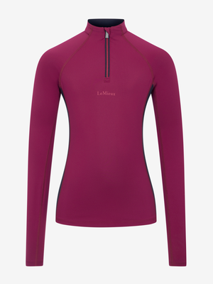 LeMieux Young Rider Classique Base Layer Blackberry