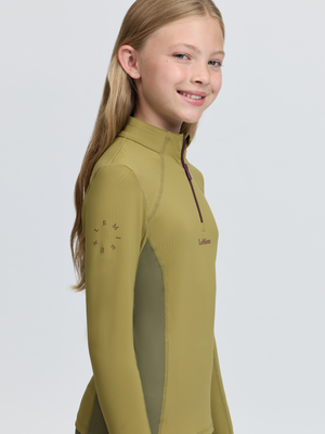LeMieux Young Rider Classique Base Layer Gooseberry