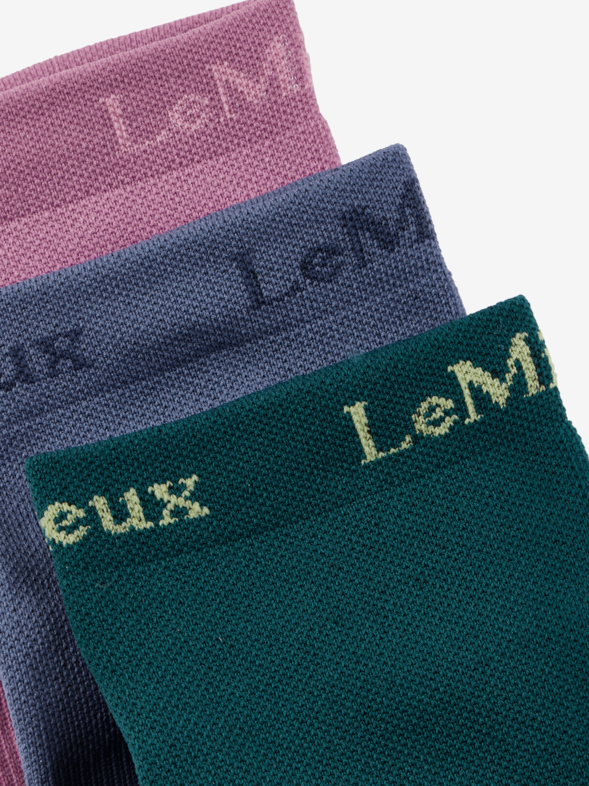 LeMieux Trainer Sock 3 Pack Multi