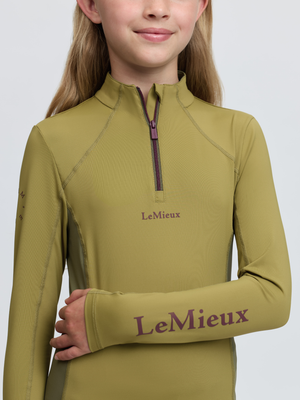 LeMieux Young Rider Classique Base Layer Gooseberry