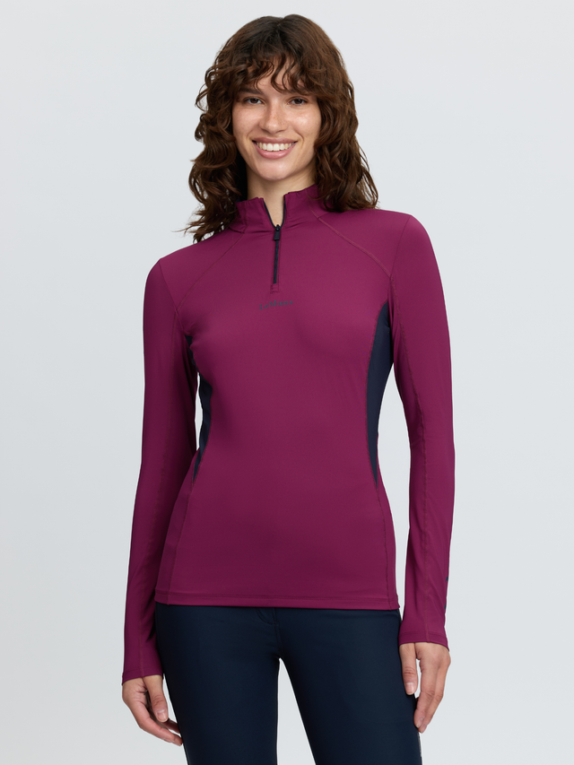 LeMieux Classique Base Layer Blackberry