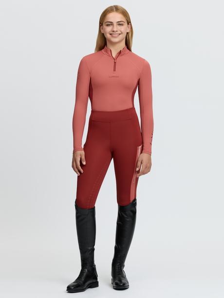 LeMieux Young Rider Classique Base Layer Spiced Earth