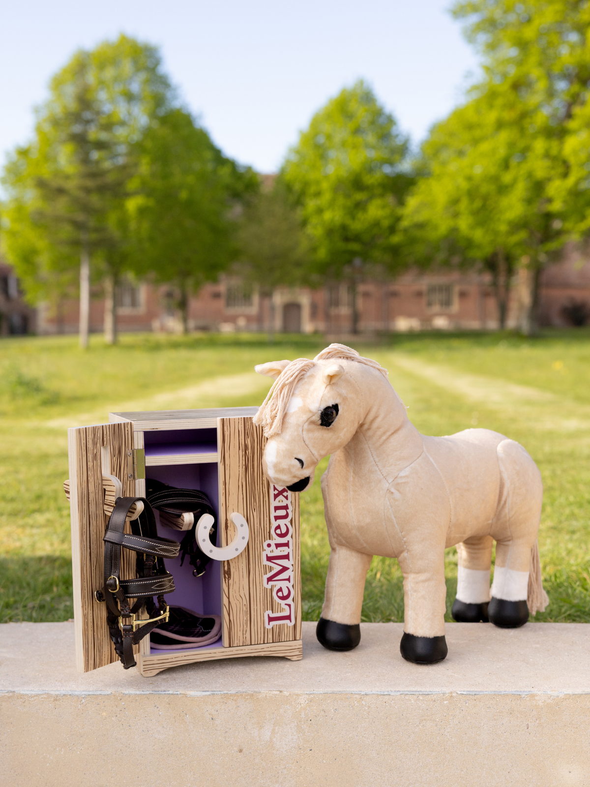 LeMieux Toy Pony Wooden Tack Locker