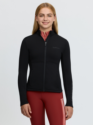 LeMieux Young Rider Bethany Fleece Zip Through Jacket Black