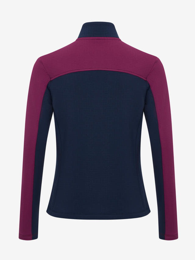 LeMieux Young Rider Bethany Fleece Zip Through Jacket Blackberry