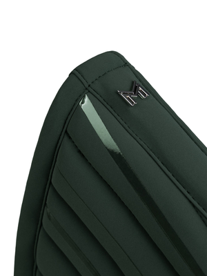 Maximilian Delta Dressage Saddle Pad Hunter Green