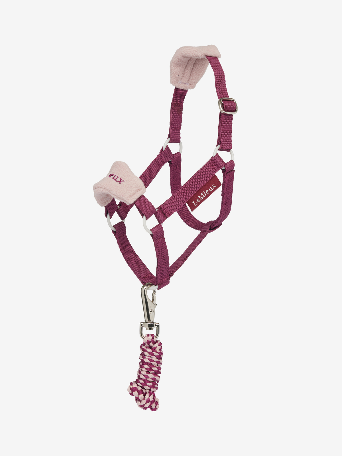 LeMieux Hobby Horse Vogue Headcollar and Leadrope Blackberry