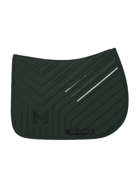 Maximilian Delta Jump Saddle Pad Hunter Green