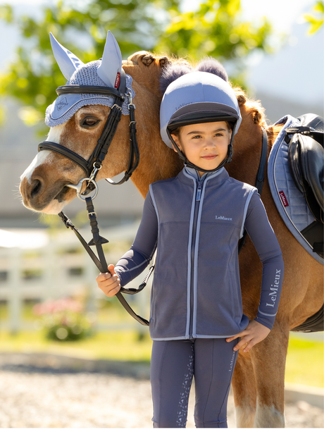 LeMieux Mini Classic Fly Hood Powder Blue