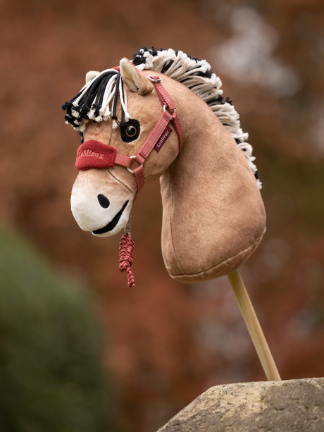 LeMieux Hobby Horse Vogue Headcollar and Leadrope Spiced Earth