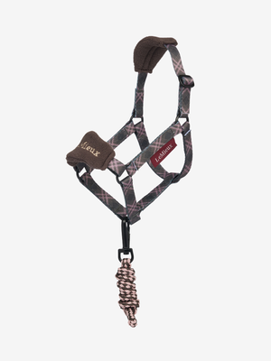 LeMieux Hobby Horse Heritage Vogue Headcollar & Leadrope Cocoa