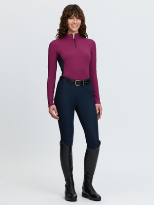 LeMieux Classique Base Layer Blackberry