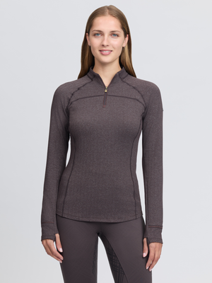 LeMieux Heritage Herringbone Base Layer Cocoa