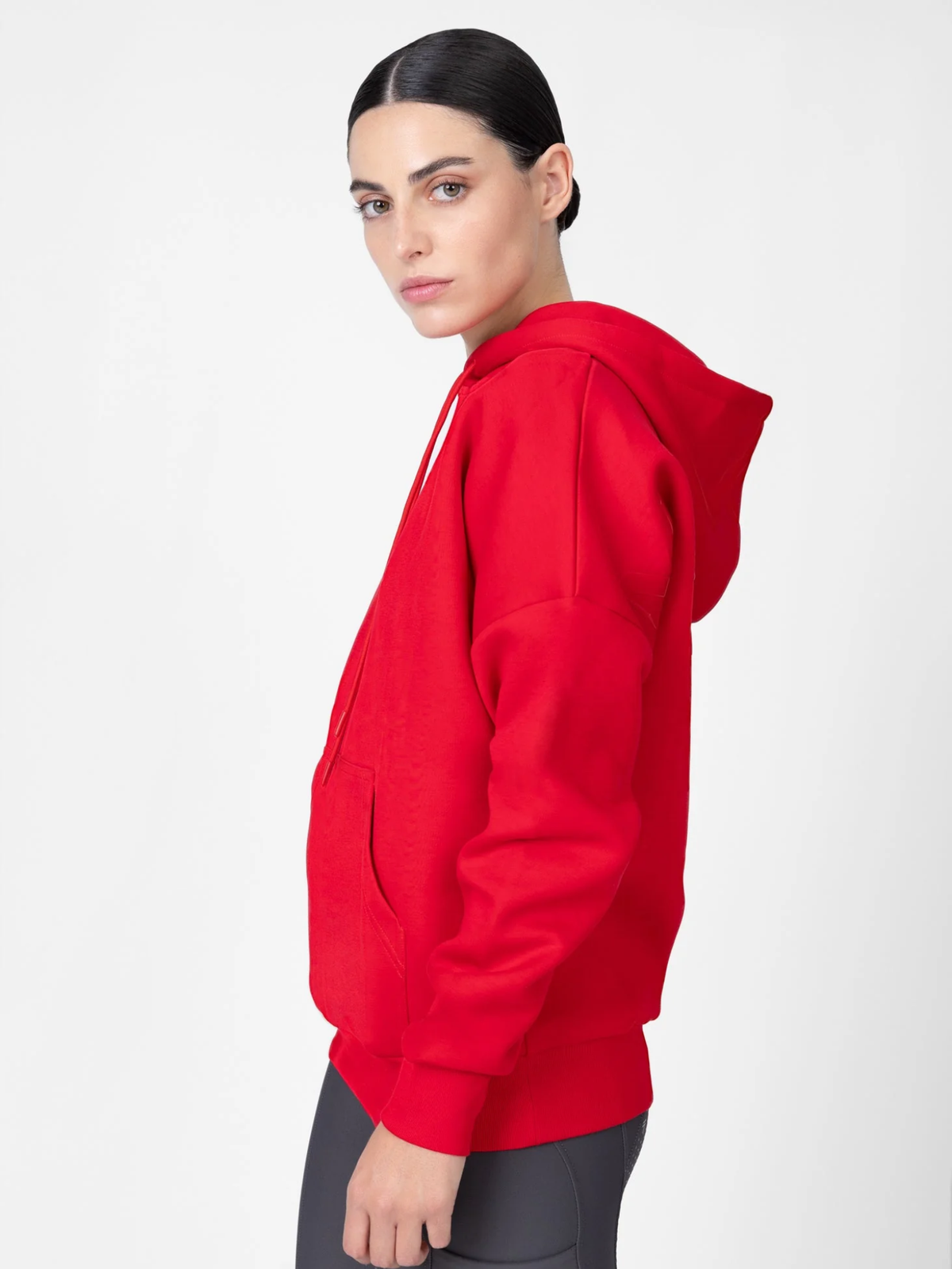Maximilian Women Icon Oversized Hoodie Grenadine