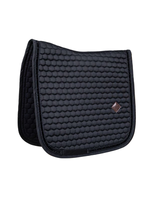 Kentucky Glitter Band Dressage Saddle Pad Black