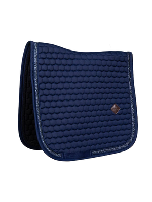 Kentucky Glitter Band Dressage Saddle Pad Navy