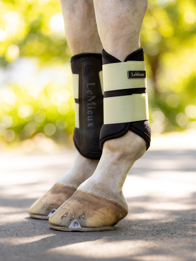 LeMieux Air-Tek Grafter Brushing Boots Macaron
