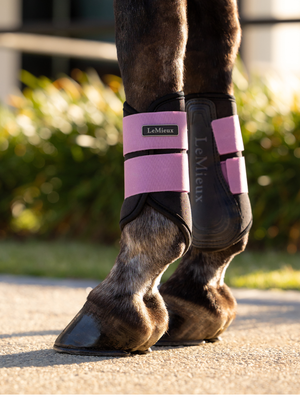 LeMieux Air-Tek Grafter Brushing Boots Mallow