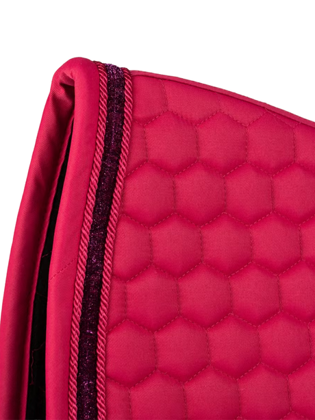 Kentucky Glitter Band Dressage Saddle Pad Pink