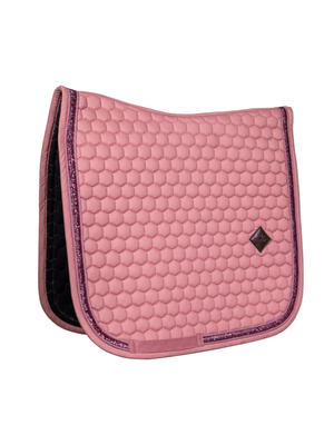 Kentucky Glitter Band Dressage Saddle Pad Fuchsia
