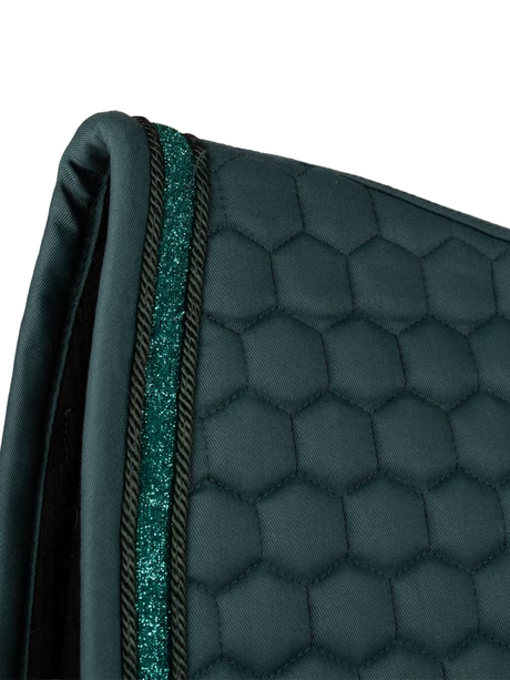 Kentucky Glitter Band Dressage Saddle Pad Emerald
