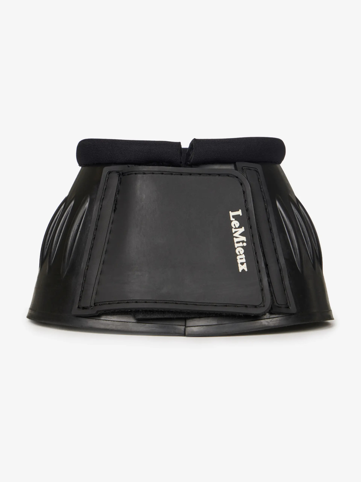 LeMieux Rubber Bell Boots with Neoprene Black