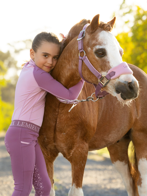 LeMieux Mini Vogue Headcollar & Leadrope Mallow