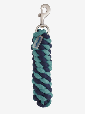 LeMieux Polycotton Leadrope Aloe/Navy