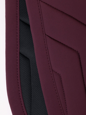 Maximilian Delta Jump Saddle Pad Burgundy