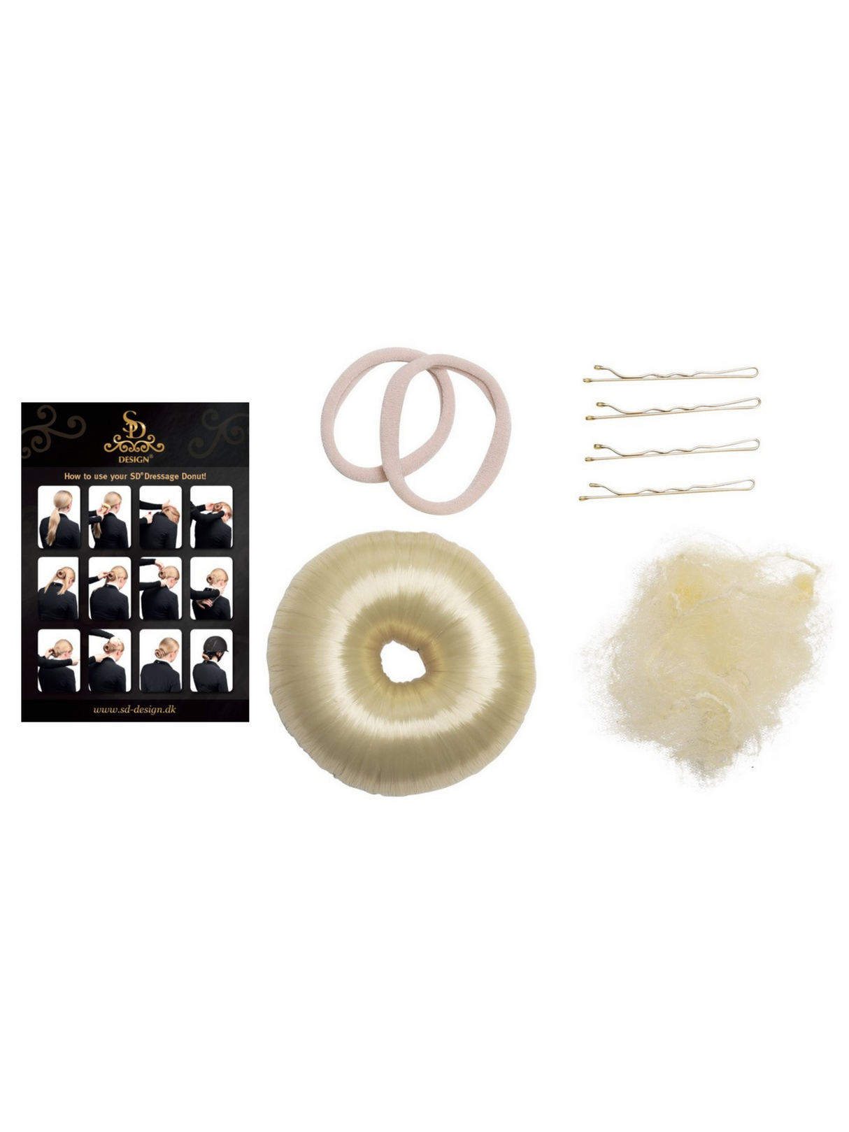 SD Design Complete Dressage Donut Set with Guide Blonde