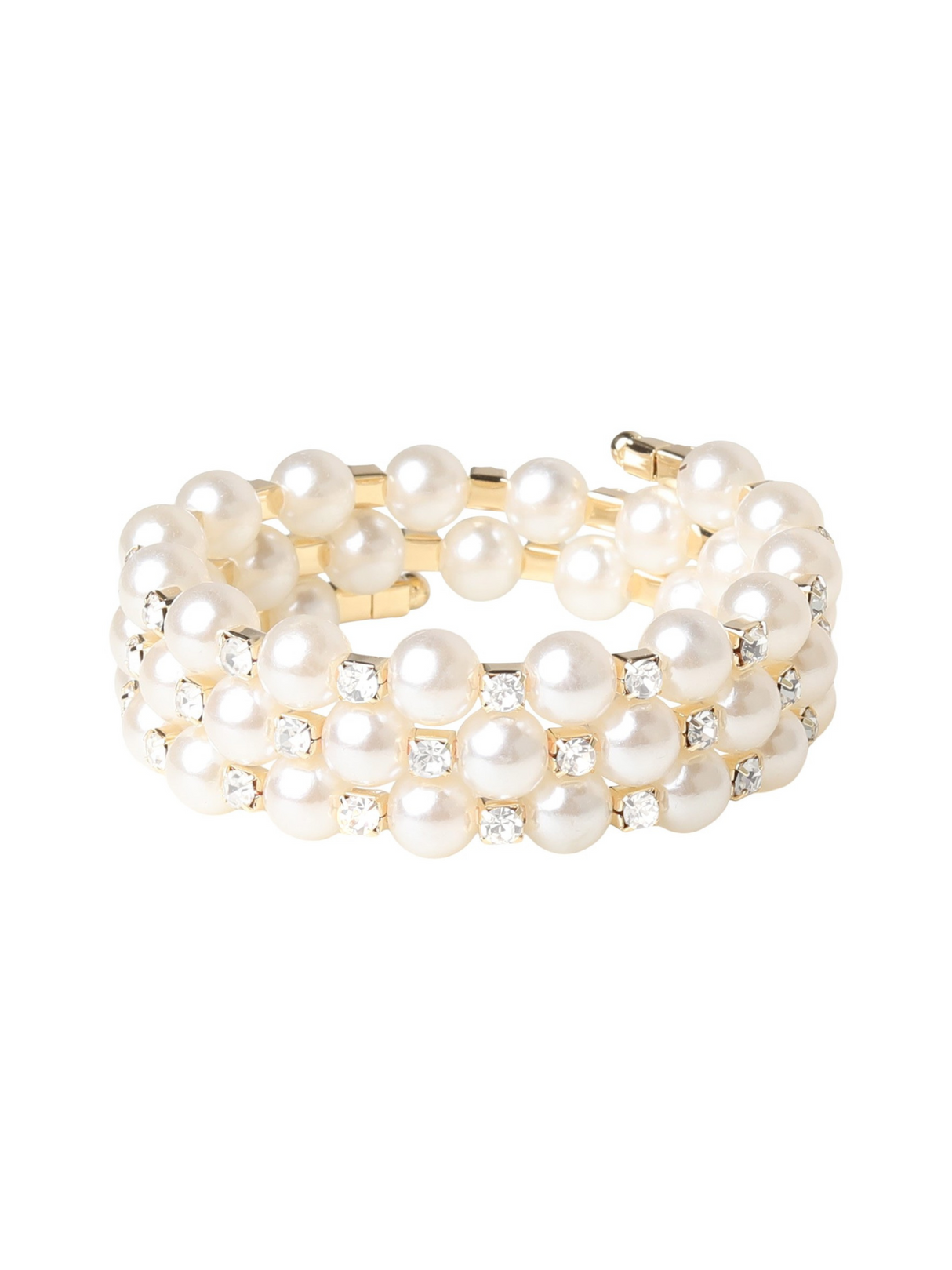 SD Design Pearl Dream Scrunchie Gold