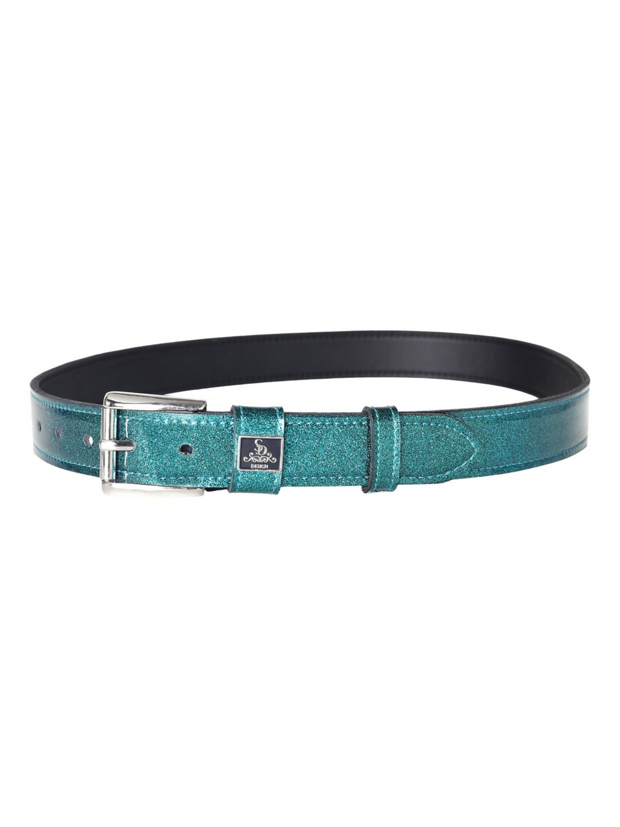 SD Design Mystery Belt Turquoise Glitter