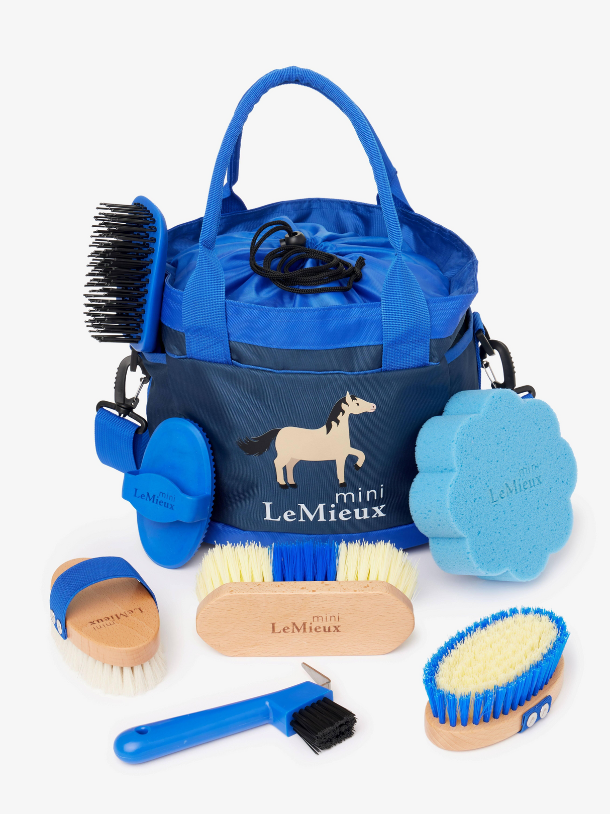 LeMieux Mini Grooming Set Benetton Blue