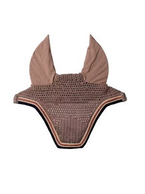 Kentucky Pied-de-Poule Ear Bonnet Bordeaux/Navy