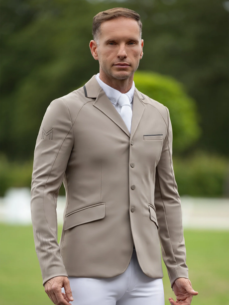 Maximilian Kentur Men's Show Jacket Taupe