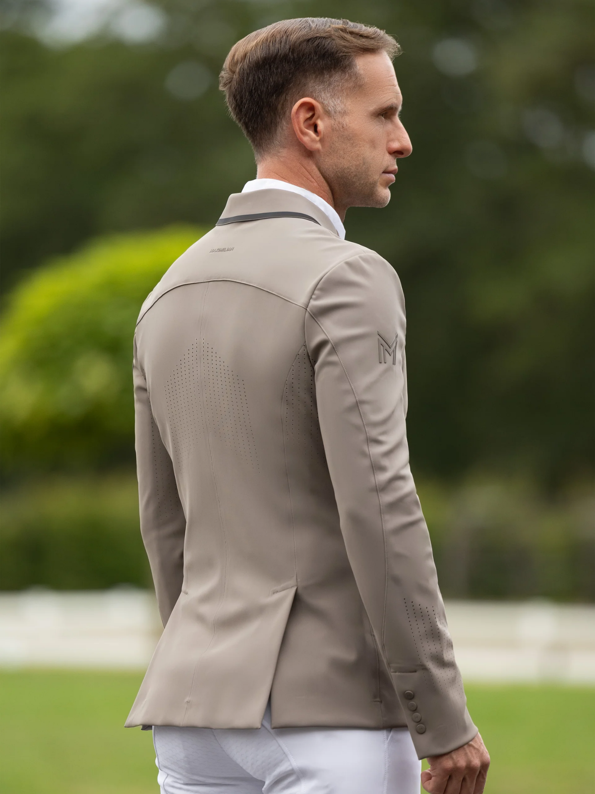Maximilian Kentur Men's Show Jacket Taupe
