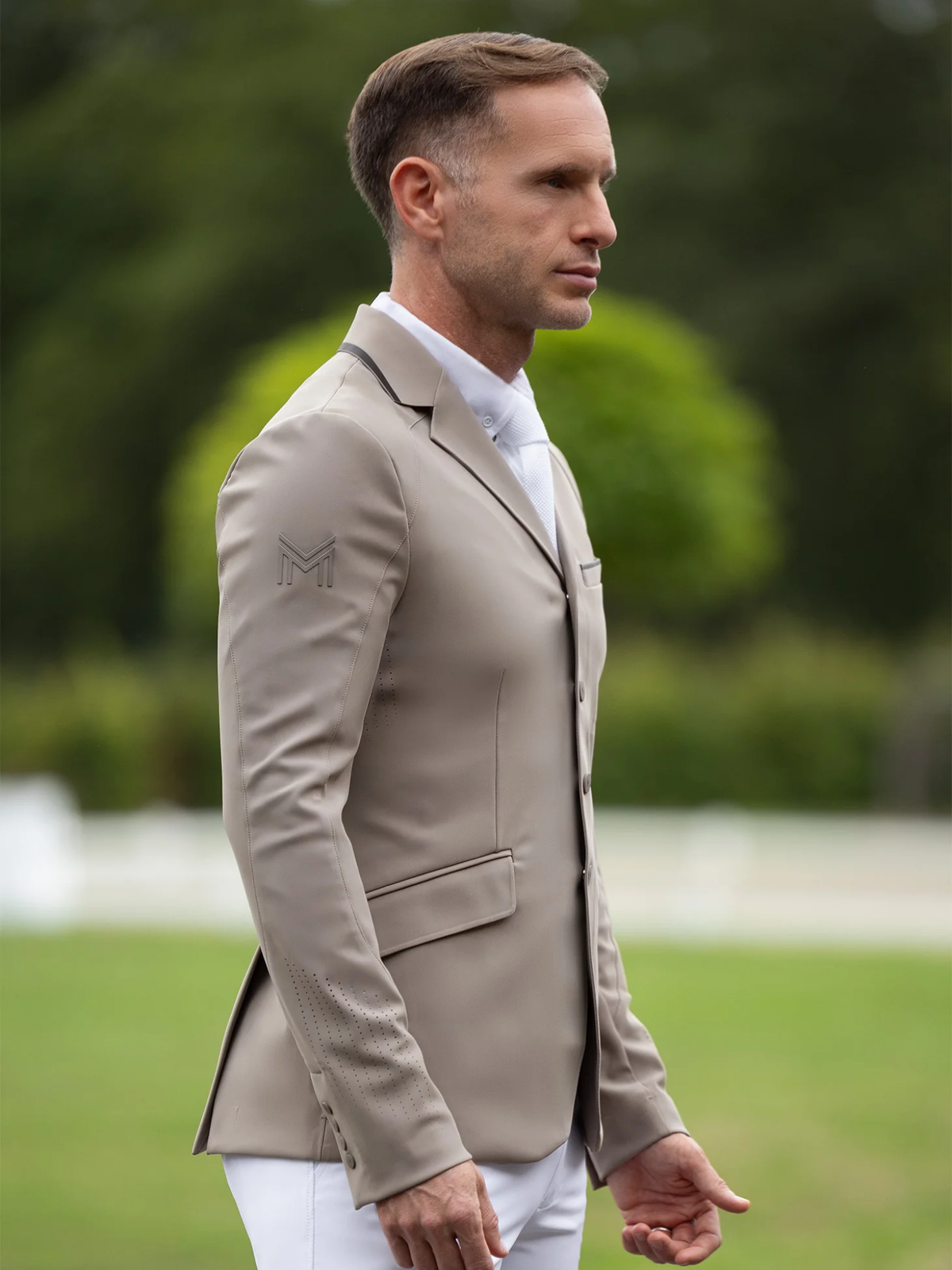 Maximilian Kentur Men's Show Jacket Taupe