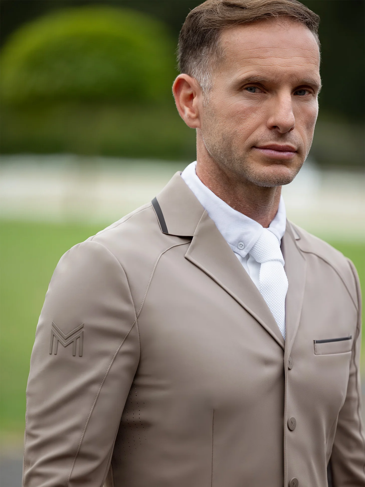 Maximilian Kentur Men's Show Jacket Taupe