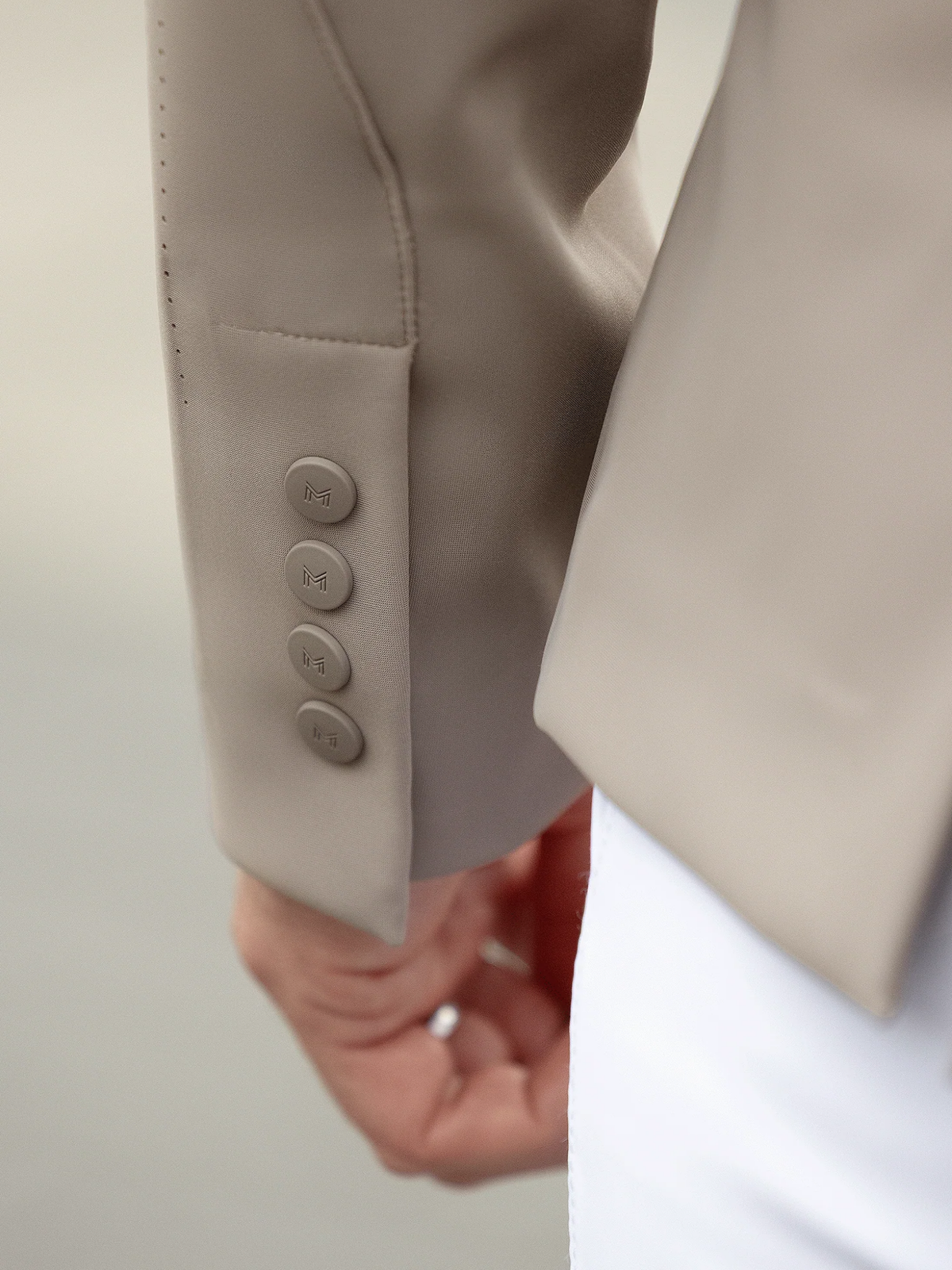 Maximilian Kentur Men's Show Jacket Taupe