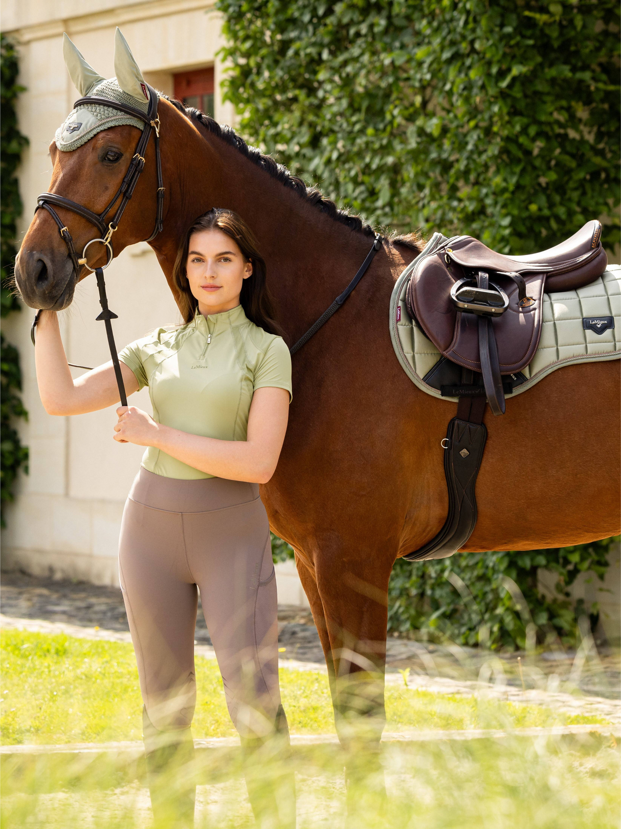 LeMieux Loire Classic GP Saddle Pad Fern