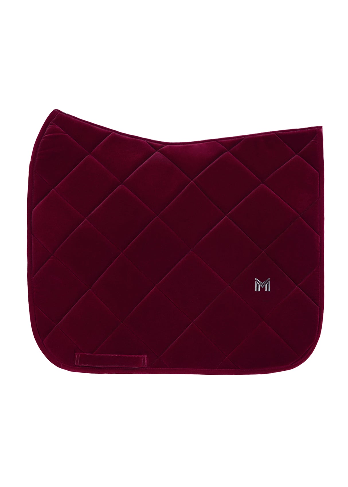 Maximilian Velvet Dressage Saddle Pad Ruby