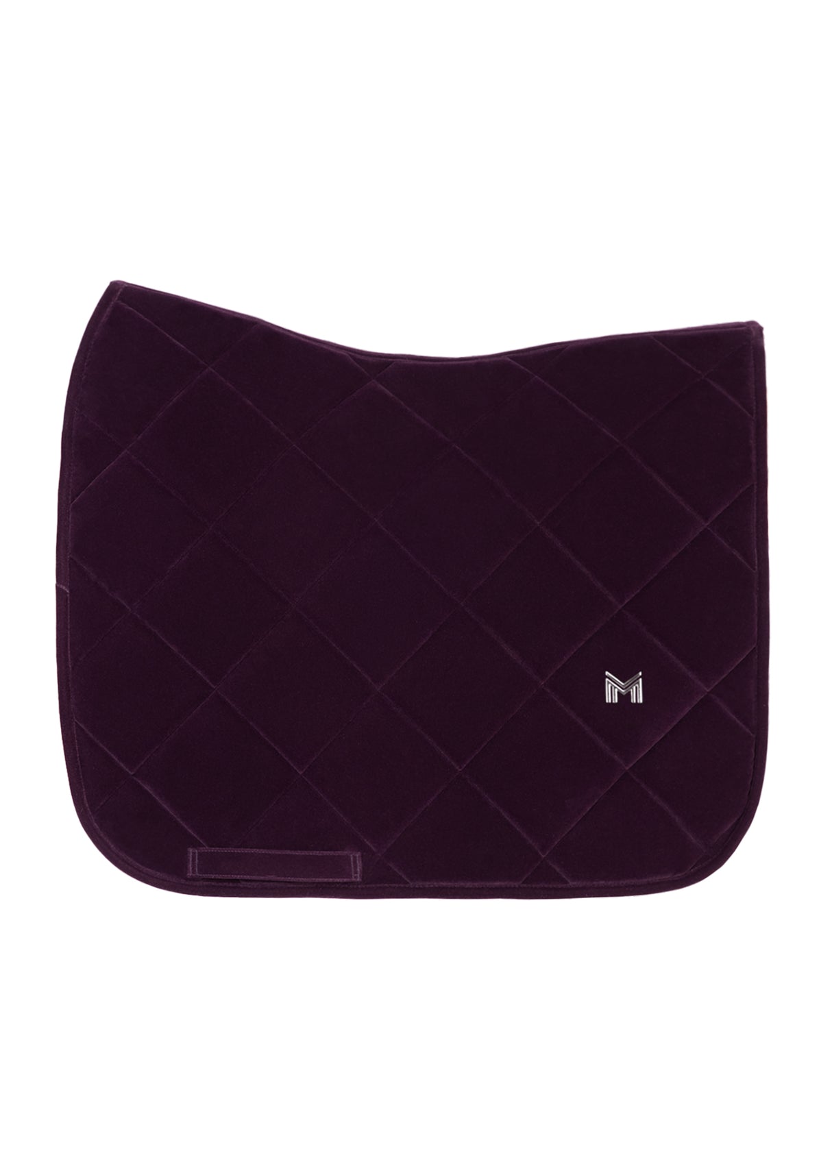 Maximilian Velvet Dressage Saddle Pad Amethyst